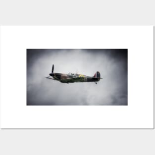 P7350 Spitfire (Mk IIa) Posters and Art